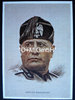 III. Reich - farbige Propaganda-Postkarte - " Benito Mussolini "