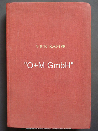 Mein Kampf - Tornisterausgabe 1940