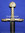 Das Schwert Karl der Große - 24 Karat vergoldet- Franklin Mint